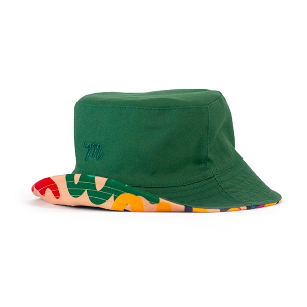 Green MIFLAND Reversible Bucket Hat OS